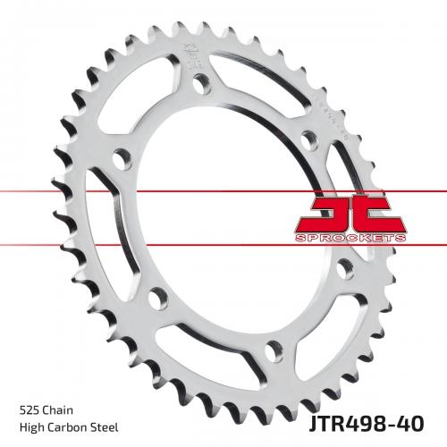 JT SPROCKETS REAR STEEL 40T, 525 JTR049840