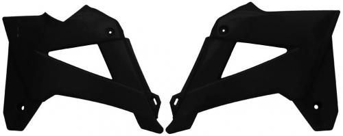 RTECH RADIATOR SCOOPS GAS-GAS BLACK 566205100