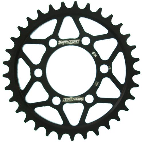 SUPERSPROX SUPERSPROX REAR STEEL 33T, BLACK, 530