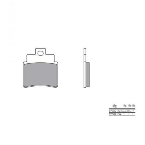 BREMBO 07GR71SX BRAKE PADS SINTER