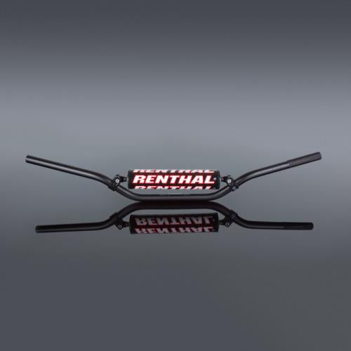 RENTHAL HANDLEBAR 722-01-BK-01-185 22MM BLK-PADDED