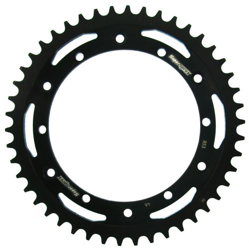 SUPERSPROX SUPERSPROX REAR STEEL 46T, BLACK, 520 SU485346B