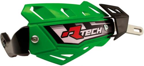 RTECH FLX ALU HANDGUARDS GREEN UNIVERSAL