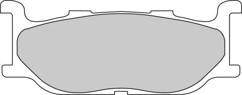 FERODO FDB781EF BRAKE PADS ORGANIC