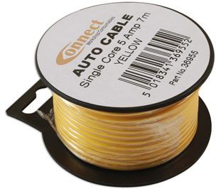 LASER TOOLS YELLOW SINGLE CORE AUTO CABLE LT36955