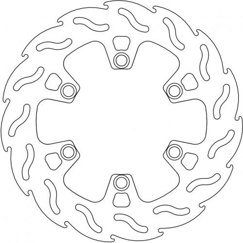 MOTO MASTER 110396, FLAME FIXED DISC 230