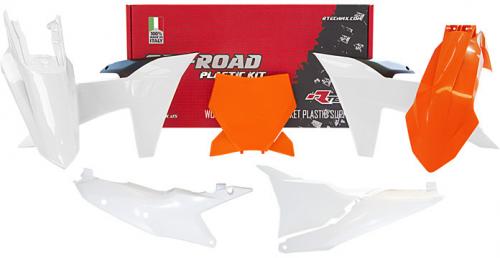 RTECH PLASTIC KIT 6 PCS L/AIRBOX COV ORA-BLACK-WH(OE)