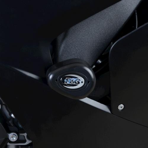 R&G CRASH PROTECTOR, AERO, WHITE, RACE VERSION