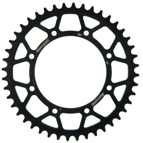 SUPERSPROX SUPERSPROX REAR STEEL 44T, BLACK, 520 SU448744B