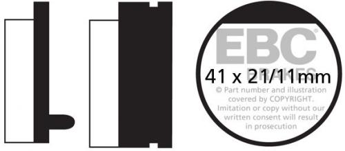 EBC FA 52 EBC DISC PADS