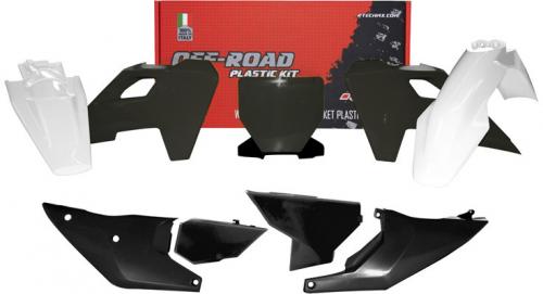 RTECH PLASTIC KIT 7 PCS BLACK-WHITE