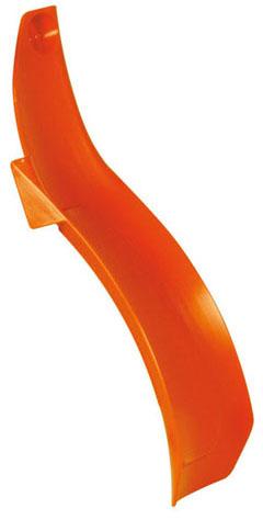 RTECH REAR SHOCK MUD PLATE KTM ORANGE 567230211