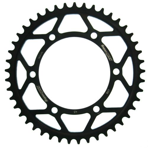SUPERSPROX SUPERSPROX REAR STEEL 45T, BLACK, 525 SU449845B