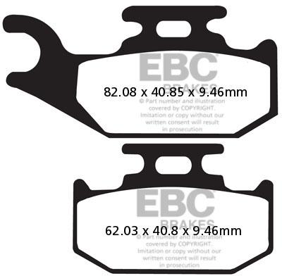 EBC FA 317TT EBC DISC PADS
