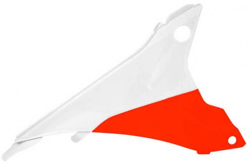 RTECH AIR BOX SIDE PANEL DX KTM NEON ORANGE-WHITE
