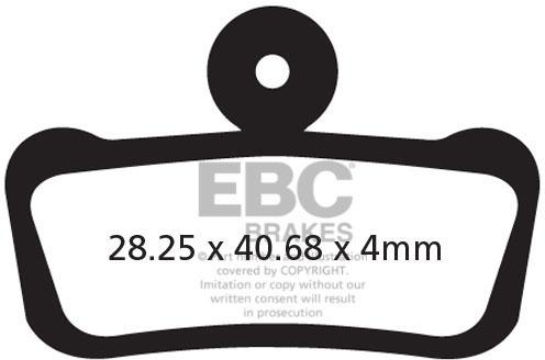 EBC CFA633HH EBC GOLD SINTERED LONGLIFE MTB PADS