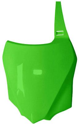 RTECH FRONT NUMBER PLATE KAWASAKI GREEN 565225260