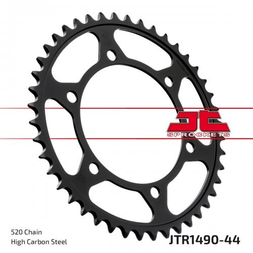JT SPROCKETS REAR STEEL 44T, 520 JTR149044