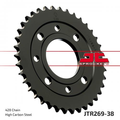 JT SPROCKETS REAR STEEL 38T, 428 JTR026938