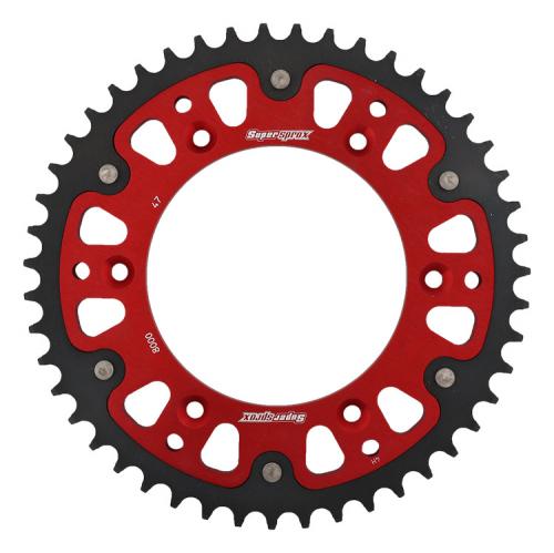 SUPERSPROX SUPERSPROX REAR STEALTH 47T, RED, 520 SU6800047R