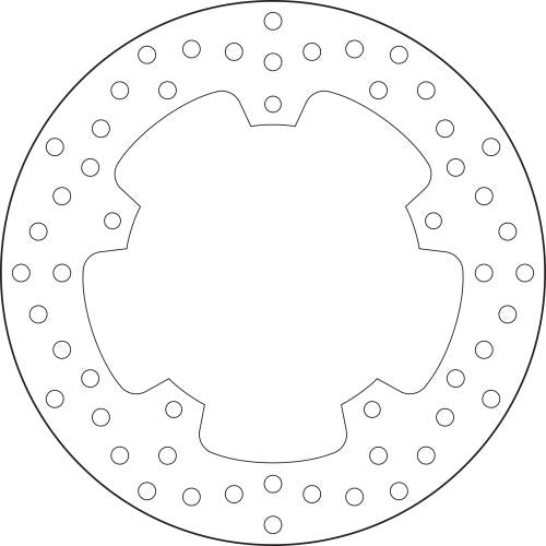 BREMBO BRAKE DISC, 68B407F2