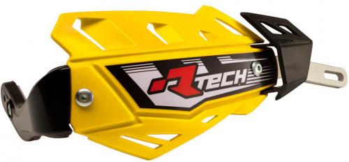 RTECH FLX ALU HANDGUARDS YELLOW UNIVERSAL
