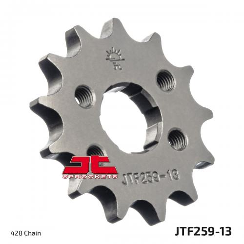 JT SPROCKETS FRONT STEEL 13T, 428 JTF025913