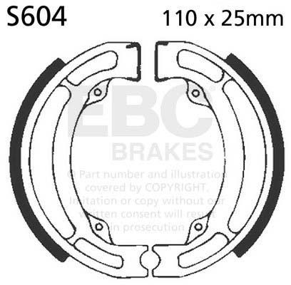 EBC S604 EBC BRAKE SHOES