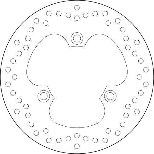 BREMBO BRAKE DISC, 68B40743