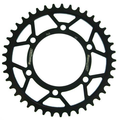 SUPERSPROX SUPERSPROX REAR STEEL 41T, BLACK, 525 SU474541B