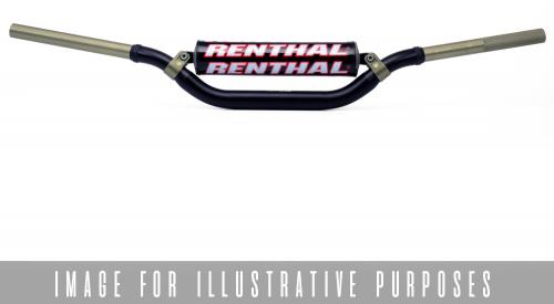 RENTHAL HANDLEBAR TWINWALL 918-01-BK-02-185 BLK-PADDED