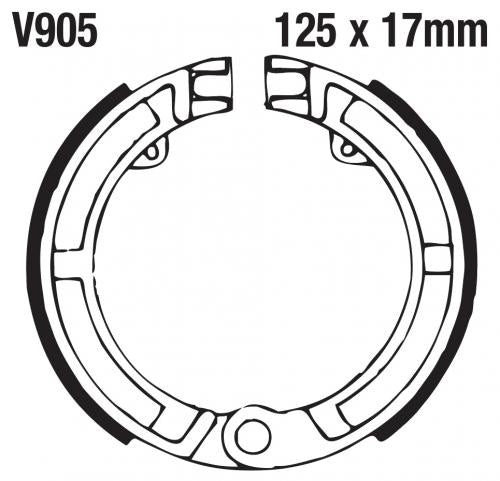 EBC V905 EBC BRAKE SHOES