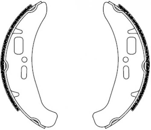 FERODO FSB892EF BRAKE SHOES
