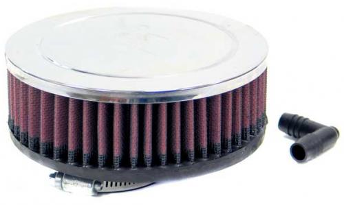 K&N UNIVERSAL FILTER CHROME RA-066V