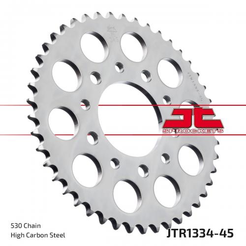JT SPROCKETS REAR STEEL 45T, 530 JTR133445