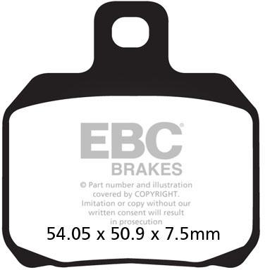EBC FA 266V EBC SEMI SINTERED DISC PADS