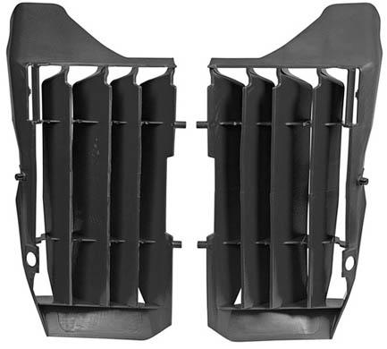 RTECH OVERSIZE RAD. LOUVRES HONDA BLACK