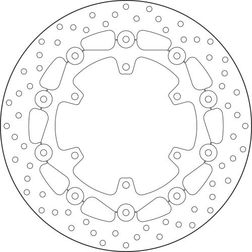 BREMBO BRAKE DISC, 78B40894
