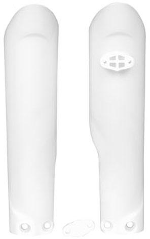 RTECH FORK PROTECTORS KTM/HUSQVARNA WHITE (OE)