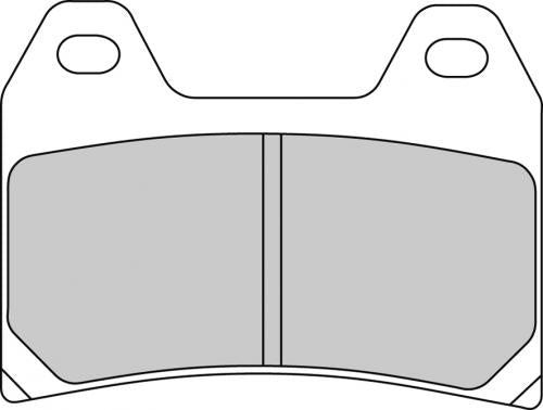FERODO FDB2042EF BRAKE PADS ORGANIC