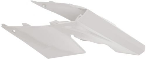 RTECH REAR FENDER+SIDE PANELS GAS-GAS WHITE