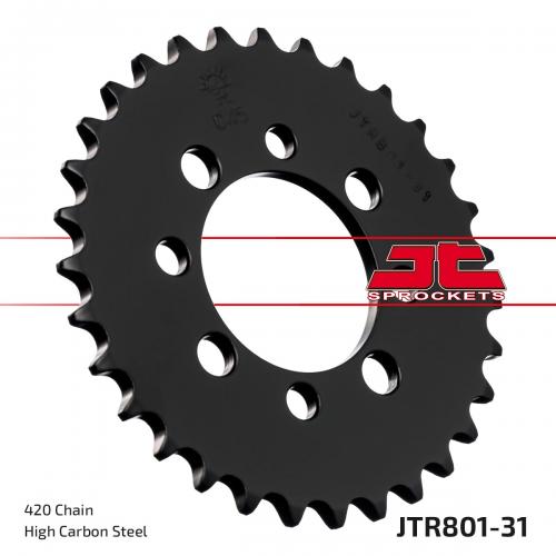 JT SPROCKETS REAR STEEL 31T, 420 JTR080131
