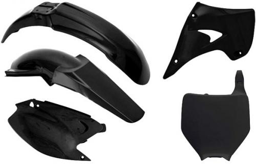 RTECH PLASTICS KIT 5 PCS KAWASAKI BLACK 563225536