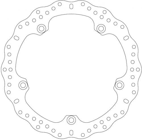EBC BRAKE DISC MD3110C EBC CONTOUR STREET DISC