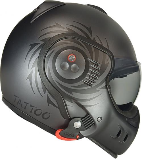 ROOF RO5 BOXER V8 S TATTOO, MAT GRAP-BLACK, S/56