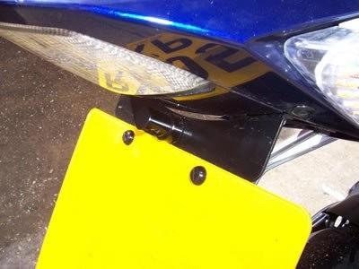 R&G LICENCE PLATE HOLDER, BLACK 41545106