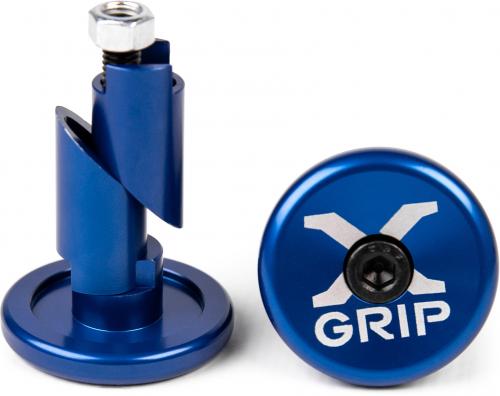 X-GRIP X-GRIP HANDLEBAR END CAPS BLUE
