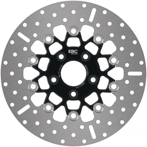 EBC BRAKE DISC RSD019BLK EBC BLACK CHROME FLOATING DISC