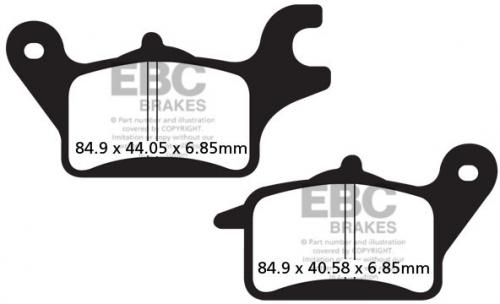 EBC SFA 625 EBC SCOOTER PADS