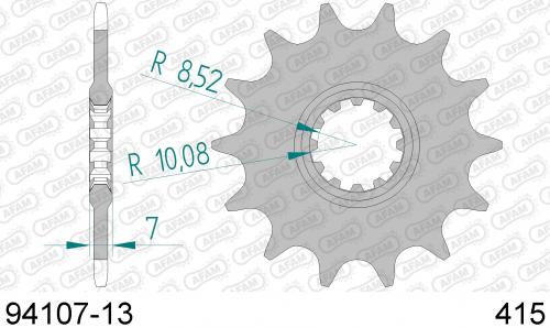 AFAM FRONT 13T, 415 AF19410713